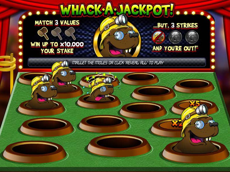 Whack A Jackpot 